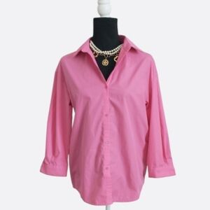 SHEIN Pink Button Down Shirt for Kids. Size 12Y